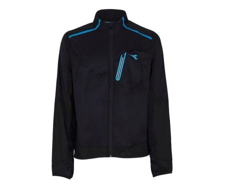 Diadora løbejakke unisex – U.STC Wind Jacket – Sort