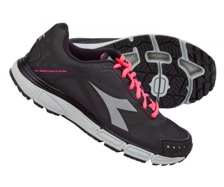 Diadora løbesko – Dame – N-4100-2 Win Bright – Sort/sølv