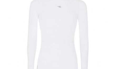 Diadora LS Turtle Neck ACT – Basislag – Herre – Hvid