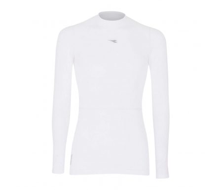 Diadora LS Turtle Neck ACT – Basislag – Herre – Hvid