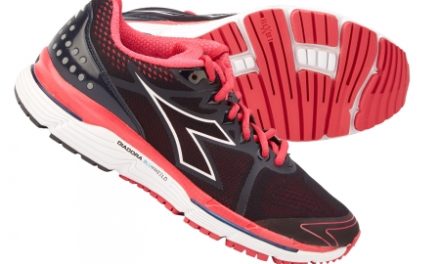 Diadora Mythos Blushield Elite W – Løbesko Dame – Pink/Sort