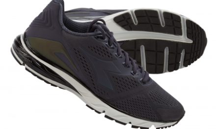 Diadora – Mythos Blushield Hip 3 – Løbesko – Herre – Sort/sølv