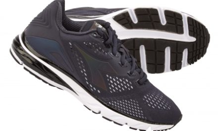 Diadora Mythos Blushield Hip 3 W – Løbesko Dame – Grå/Sort