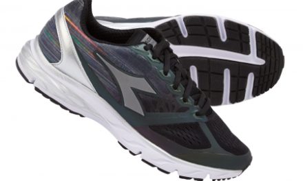 Diadora – Mythos Blushield Hip – Løbesko – Dame – Sort/Grå