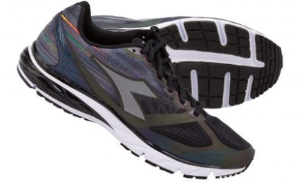 Diadora – Mythos Blushield Hip – Løbesko – Herre – Sort/Hvid