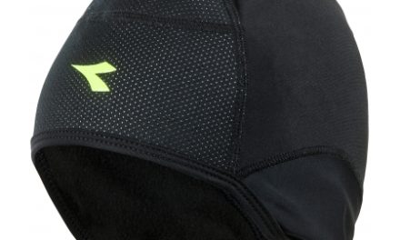 Diadora Performance – Hjelmhue med vindtæt front – Sort