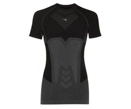 Diadora svedundertrøje – Herre – SS T-shirt-Seamless – Sort