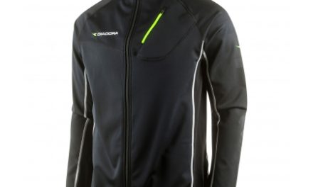 Diadora – Thermo vinter cykeljakke – Sort