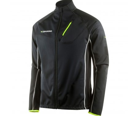 Diadora – Thermo vinter cykeljakke – Sort