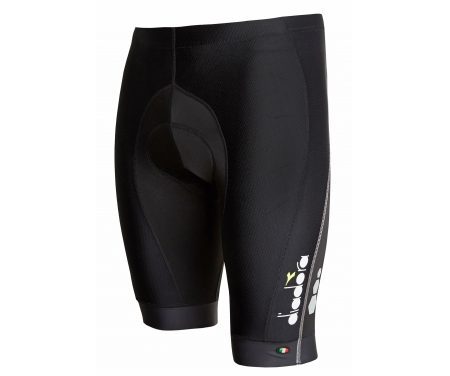Diadora Vision Tour – Cykelbuks med prof pude – Sort