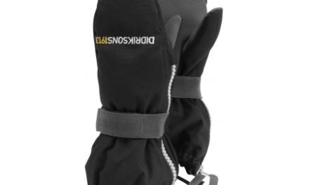 Didriksons Biggles Zip Mittens – Luffer – Sort