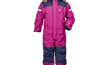 Didriksons Björnen Kids Coveral – Flyverdragt – Lilla
