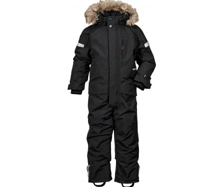 Didriksons Björnen Kids Coverall – Flyverdragt – Sort