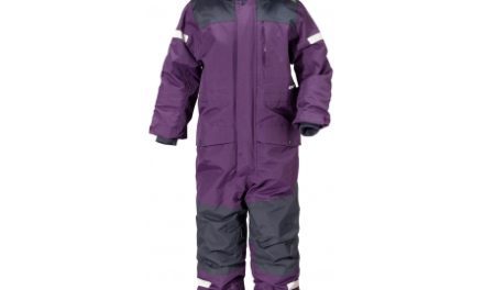 Didriksons Björnen Kids Coverall – Flyverdragt – Lilla