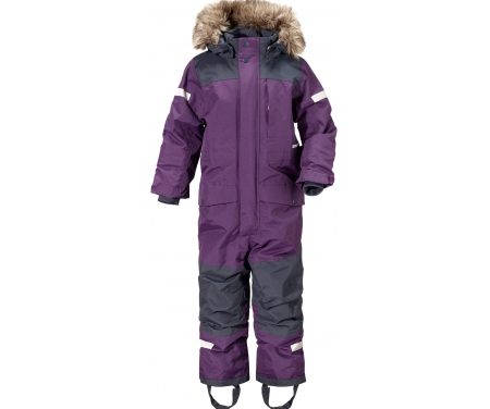 Didriksons Björnen Kids Coverall – Flyverdragt – Lilla