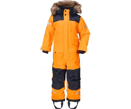 Didriksons Björnen Kids Coverall – Flyverdragt – Orange