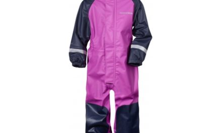 Didriksons Coverman Kids – Regndragt – Lilla