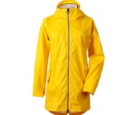 Didriksons Daisy Womens Jacket – Regnfrakke Dame – Gul