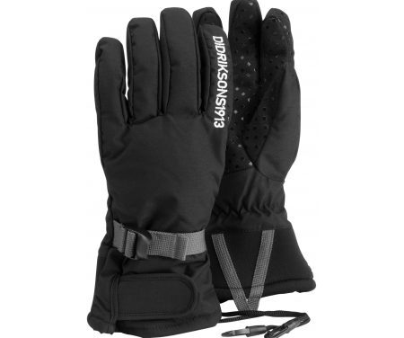 Didriksons Five Youth – Handsker – Sort