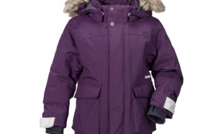 Didriksons Kure Kids Parka – Vandtæt børnejakke m. for – Lilla