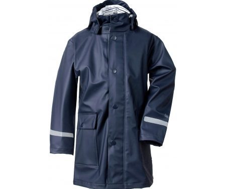 Didriksons Makrill Kids Coat – Regnjakke Børn – Navy