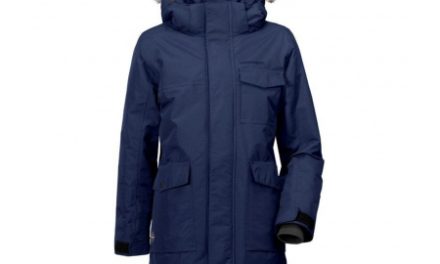 Didriksons Matt Parka – Vinterjakke – Mørkeblå