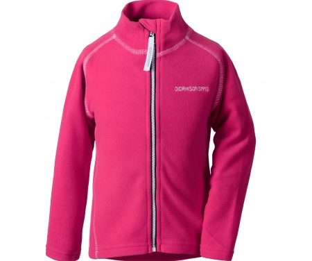 Didriksons Monte Kids – Fleecejakke Børn – Pink