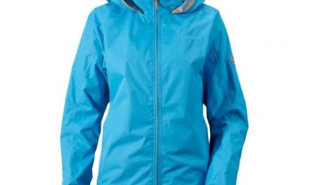 Didriksons Nomadic – Regnjakke til dame – Turkis – Str. 40