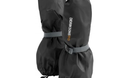 Didriksons Pileglove Kids – Vandtætte luffer – Sort