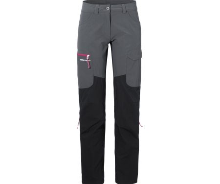 Didriksons Sabine Womens Pants – Softshellbukser Dame – Grå/Sort
