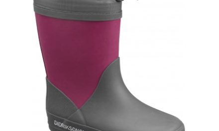 Didriksons Slush Kids W Boots – Gummistøvler med foer – Mørk Lilla
