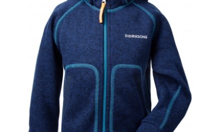 Didriksons Strokken Kids Jacket – Fleecejakke Børn – Navy