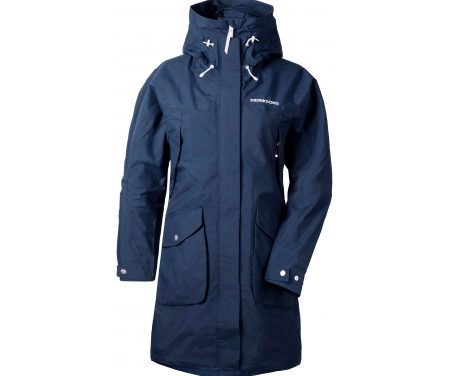 Didriksons Thelma Womens Parka – Vandtæt damejakke – Navy