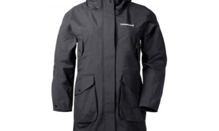 Didriksons Thelma Womens Parka – Vandtæt damejakke – Sort