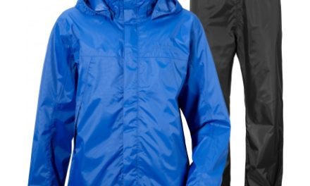 Didriksons Tigris Boys Set – Regnsæt Børn – Blå/Sort