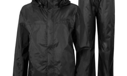 Didriksons Tigris Boys Set – Regnsæt Børn – Sort