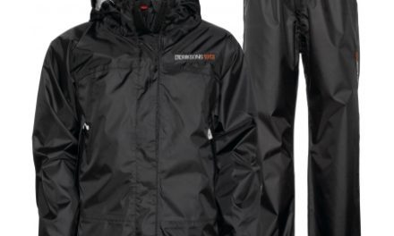 Didriksons Tigris Girls Set – Regnsæt Børn – Sort