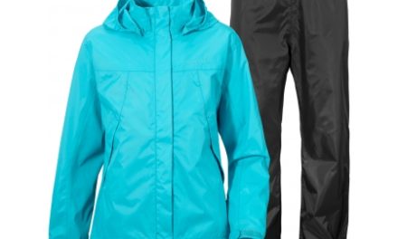 Didriksons Tigris Girls Set – Regnsæt Børn – Turkis/Sort