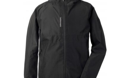 Didriksons Tuba Mens Jacket – Regnjakke Mand – Sort