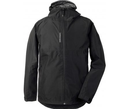 Didriksons Tuba Mens Jacket – Regnjakke Mand – Sort