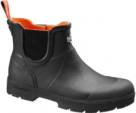 Didriksons Vinga Mens Rubber Boots – Gummistøvle Mand – Sort