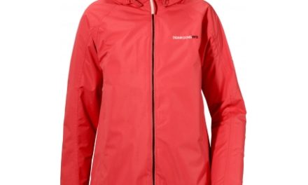 Didriksons Vivid Girls Jacket – Regnjakke Børn – Rød