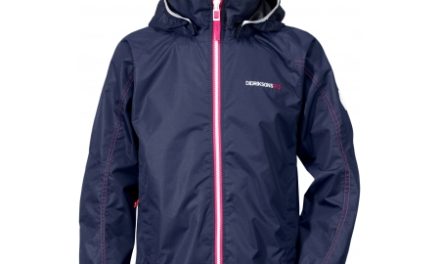 Didriksons Vivid Girls Jacket – Vandtæt børnejakke – Navy