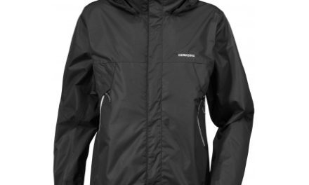 Didriksons Vivid Mens Jacket – Regnjakke Mand – Sort