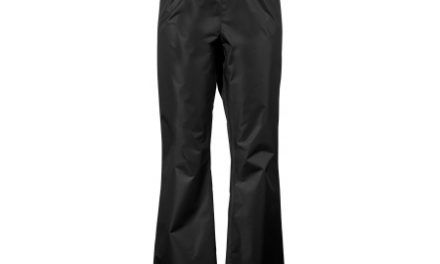 Didriksons Vivid Womens Pants – Regnbukser Dame – Sort