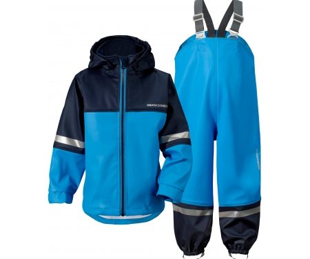 Didriksons Waterman Kids Set – Regntøj – Blå