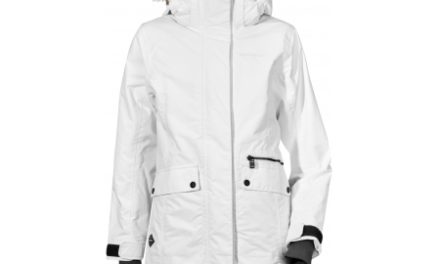 Didriksons Zoe Girls – Parka – Snehvid