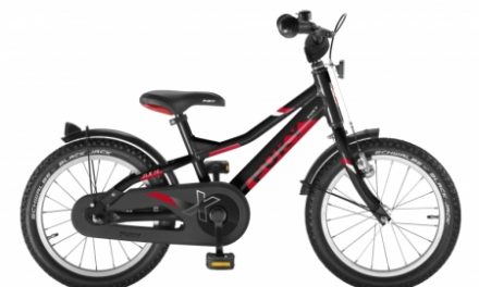 Drengecykel Puky ZLX 16 Alu 16" – sort/rød