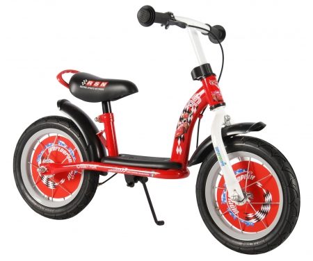 E & L Disney Cars – Løbecykel – Rød/hvid – 12"