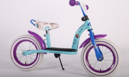 E & L Disney Frozen – Løbecykel – Blå -12"